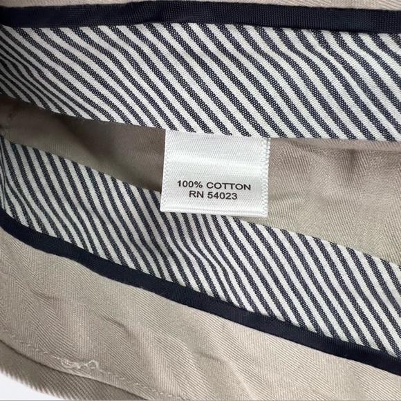 Banana Republic Aiden Chino Pants Mens Size 34/34 Tan Khaki - Picture 6 of 7